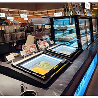 Countertop Gelato Display Freezer — 20 L Glass-Door Showcase image preview