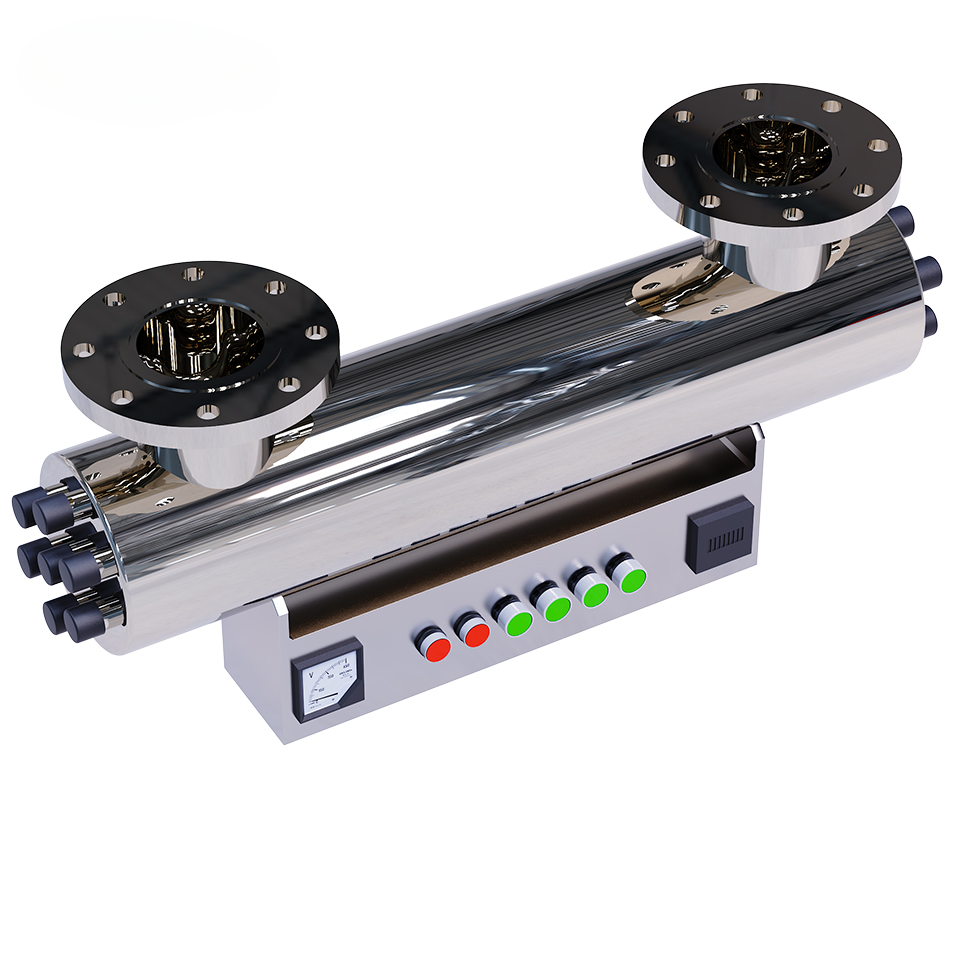 Industrial UV Water Disinfection System — Stainless Steel, Auto-Clean