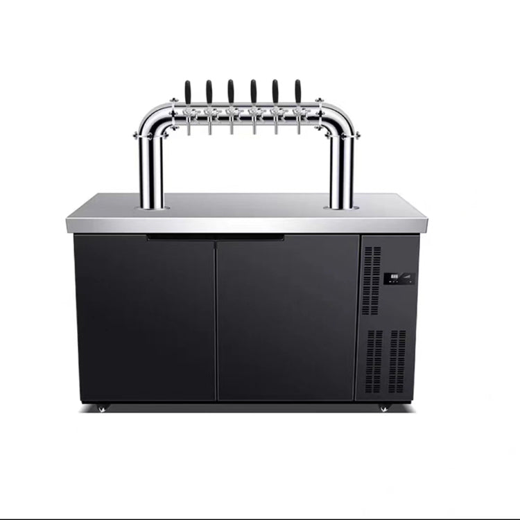 Commercial Draft Beer Cooler & Dispenser — 2–10 Taps