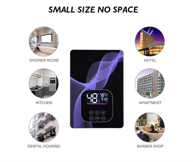 Instant Electric Tankless Water Heater — Touch Control
