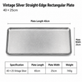 40*25 vintage silver