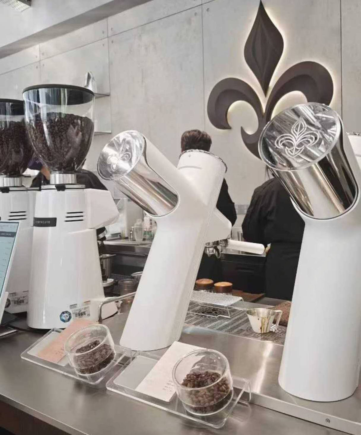 Commercial Semi-Automatic Espresso Machine — Touchscreen, Dual Boiler