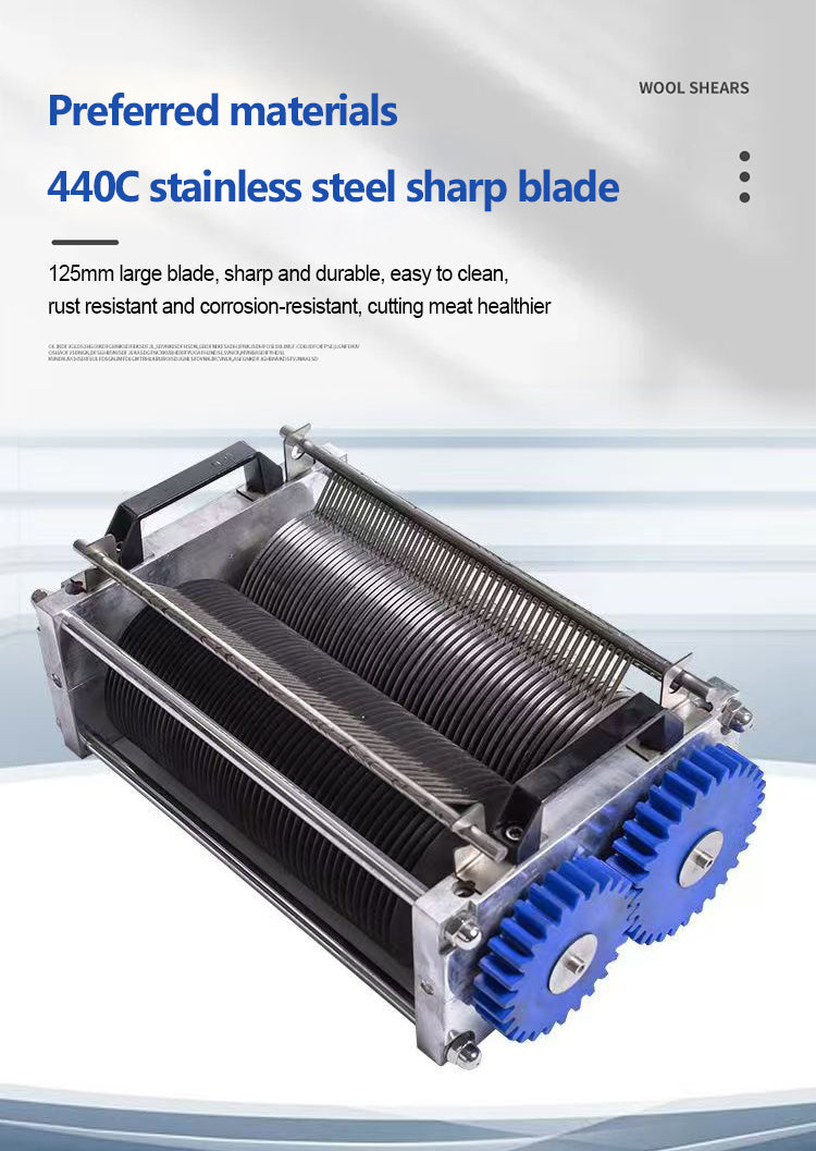 Commercial Electric Meat Cutting Machine — Slice, Shred & Dice