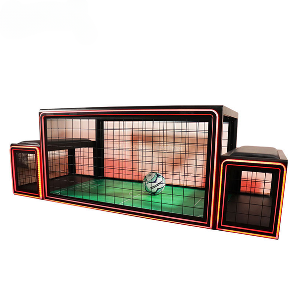 LED Bench Soccer Table — Sit-Down Foosball Arcade Game