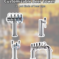 Commercial Draft Beer Kegerator — Undercounter Back Bar Cooler image preview
