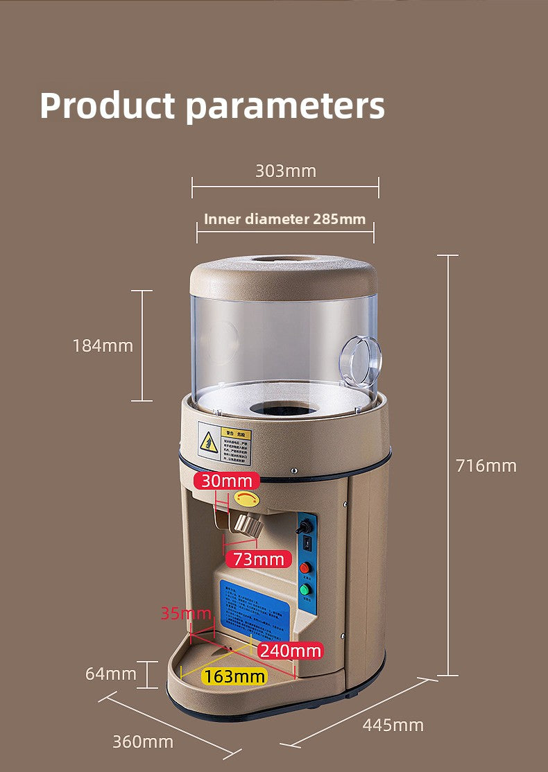 Commercial Automatic Ice Crusher — 480 kg/h