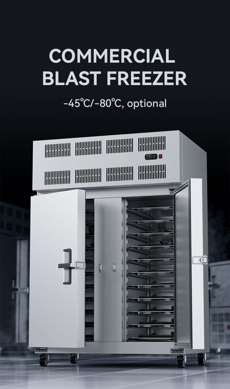 Commercial Blast Freezer — Stainless Steel Plate Freezer for Gelato & Ice Cream