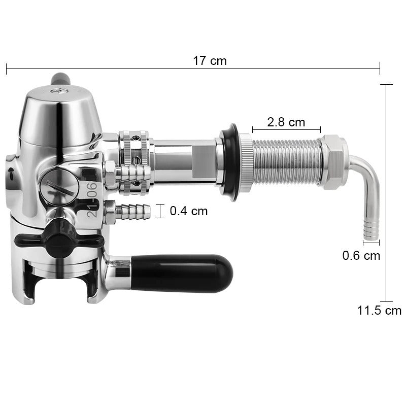 Manual Beer Bottle Filler with Defoamer