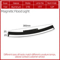 Black Arc shaped floodlight -15W