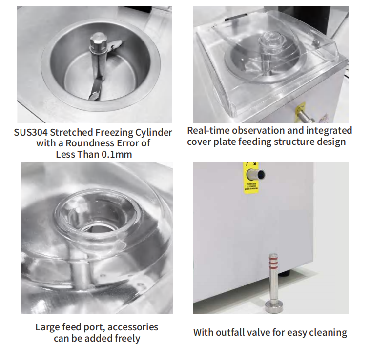 Commercial Gelato Batch Freezer — Hard Ice Cream Machine