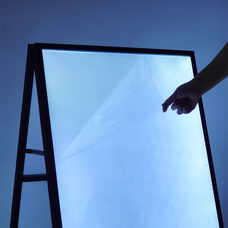 Foldable LED A-Frame Light Box — Double-Sided Sidewalk Sign