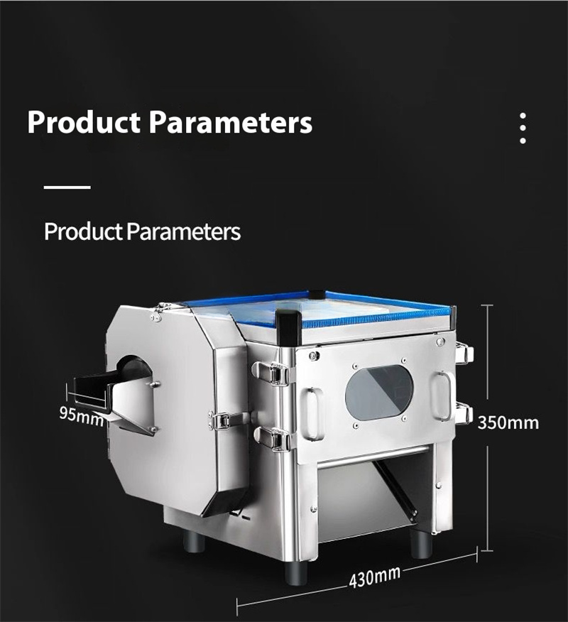 Commercial Multi-Function Meat & Vegetable Cutter — 850W Slicer/Shredder