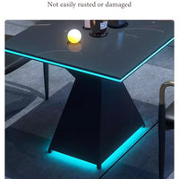 Modern Bar Furniture Set — Cross-Back Chairs &amp; Wood-Top Tables image preview