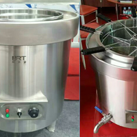 Commercial Noodle &amp; Dumpling Boiling Pot — 6-Basket Pasta Cooker image preview