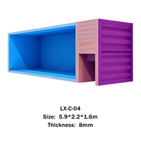 Prefab Above-Ground Fiberglass Swimming Pool — Container Series — превью изображения