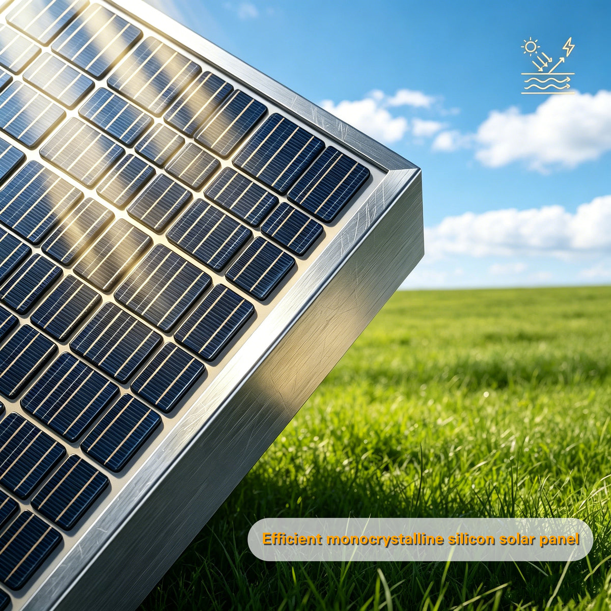 Solar-Powered LED Light Box — Outdoor Advertising Sign