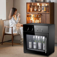 4-Bottle Wine Dispenser with LED Touch Screen — Argon Preservation image preview