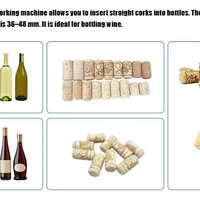 Semi-Automatic Wine Corking &amp; Capping Machine image preview