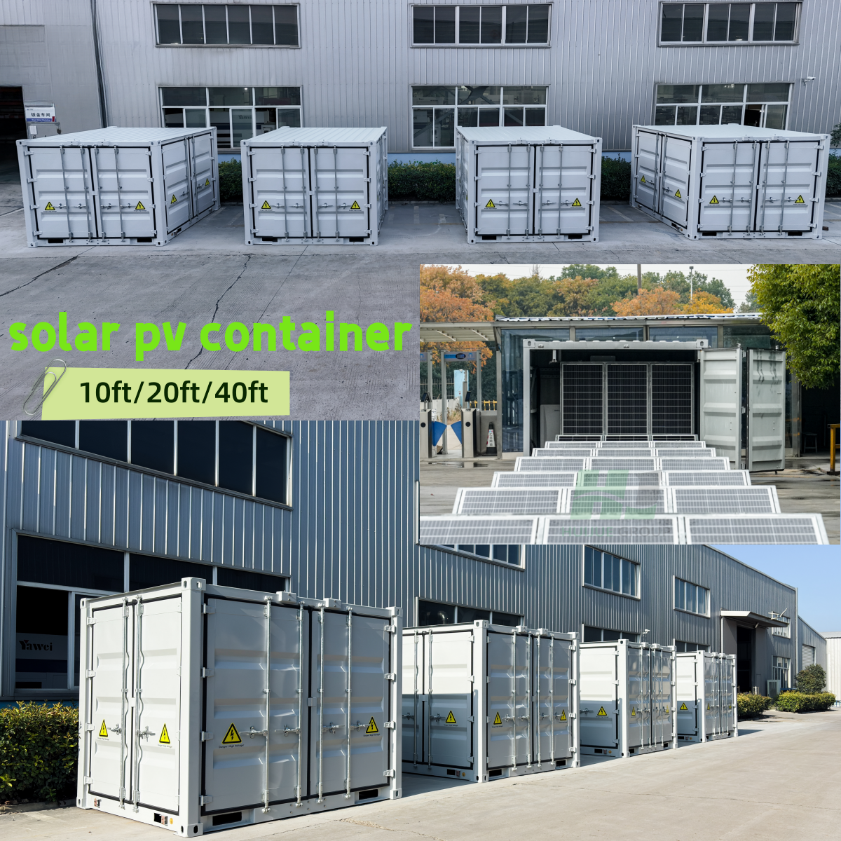 Mobile Solar Power Station — Foldable Off-Grid Storage Container