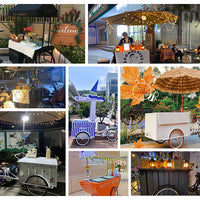 Electric Cargo Tricycle Coffee Bike — Mobile Food Cart image preview