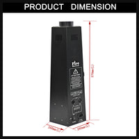 DMX Flame Spray Machine — Single Nozzle Fire Effect, 100W image preview