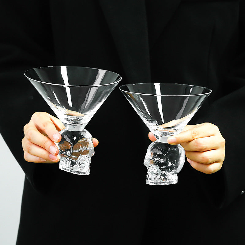 Skull Cocktail Glass — 267ml, Single or Pair