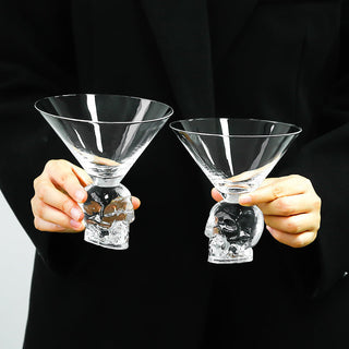Skull Cocktail Glass — 267ml, Single or Pair