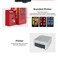 Commercial Selfie Photo Booth Machine — Touchscreen with Instant Print image preview
