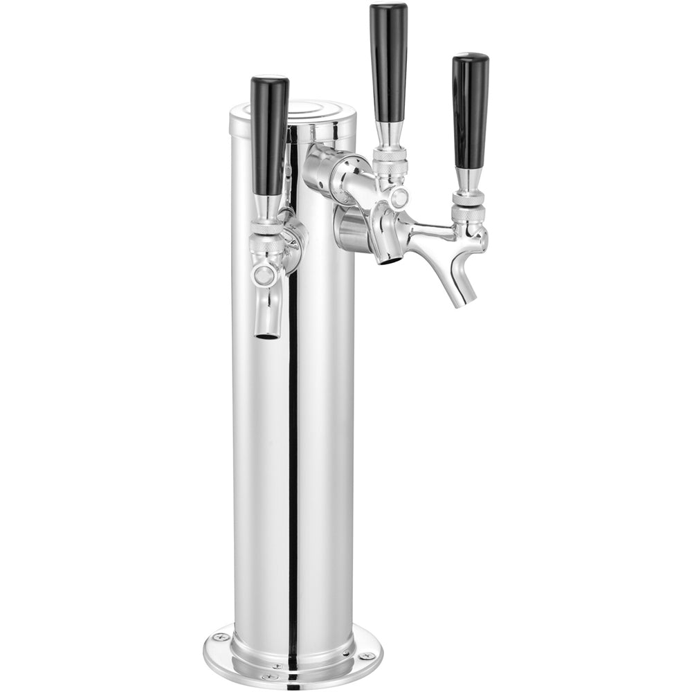 Triple-Tap Draft Beer Tower