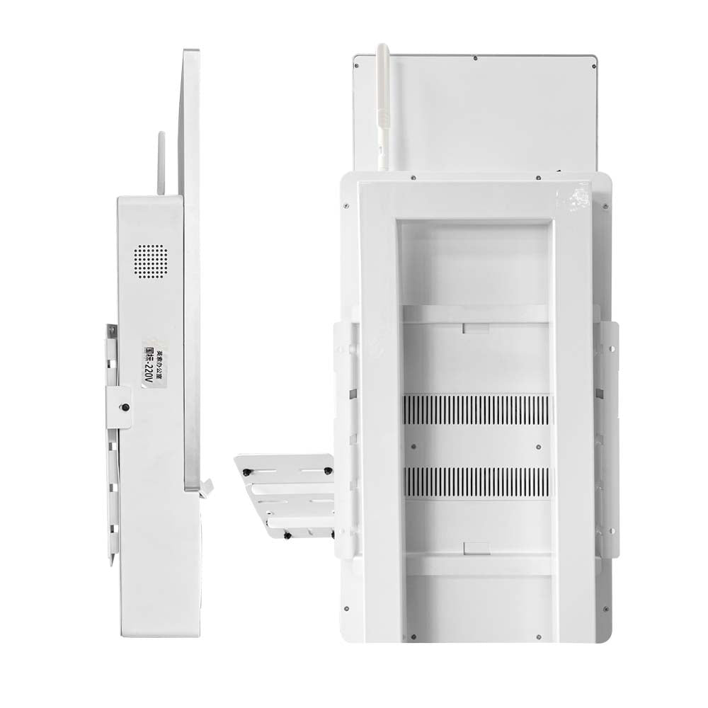 21.5" Wall-Mounted Self-Service Kiosk with Card Reader & Thermal Printer