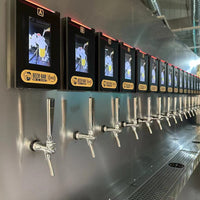 Self-Serve Beer Tap Dispenser with Built-In Refrigeration — 16-Keg image preview