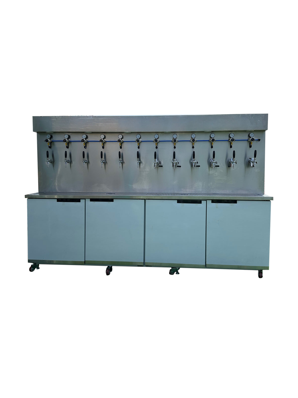 Commercial Draft Beer Dispenser — Stainless Steel Bar Station