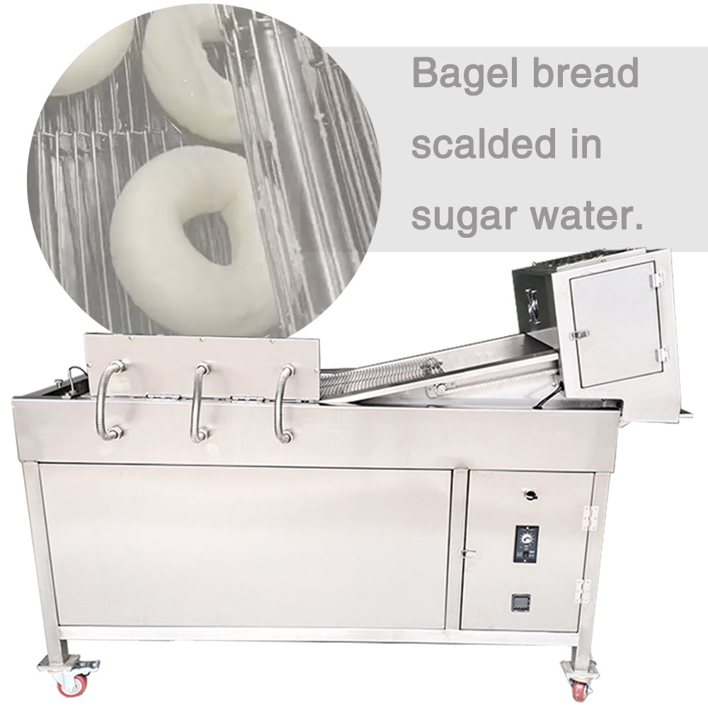 Automatic Bagel Boiling & Frying Machine — Electric
