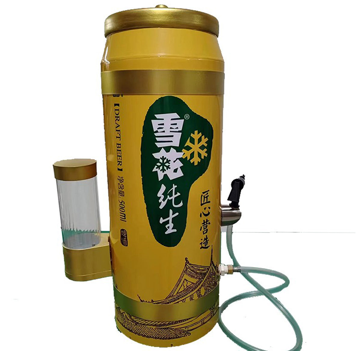 Wearable Backpack Beverage Dispenser — Mobile Event Drink Server