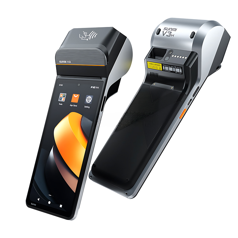 Handheld Android Mobile POS Terminal with Built-In Thermal Printer