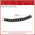 Black Curved grille light -12W