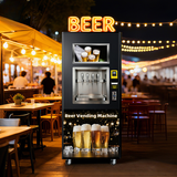 Self-Service Beer & Drink Vending Machine — 21.5" Touchscreen
