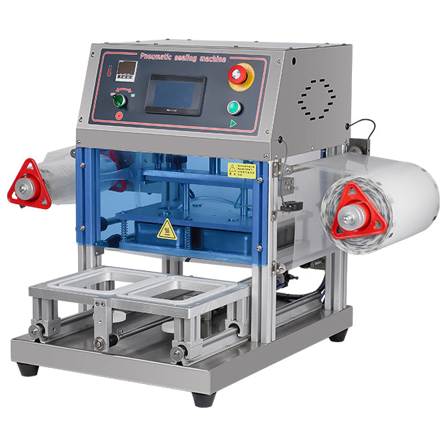 Semi-Automatic Tray Sealing Machine — Nitrogen Flush, Pneumatic