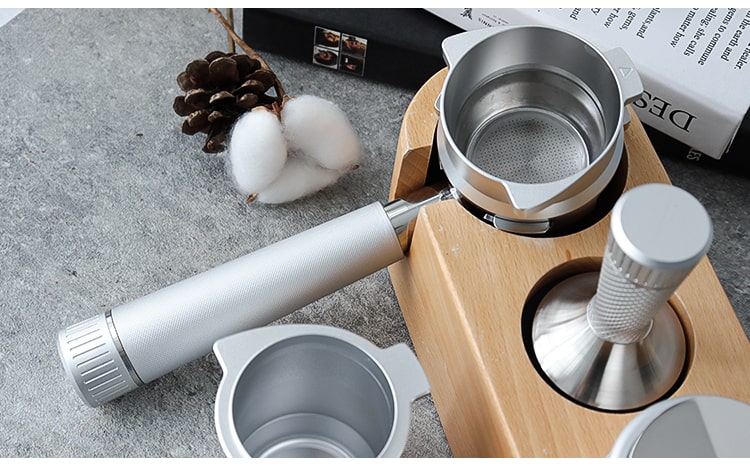 Bottomless Espresso Portafilter — Stainless Steel