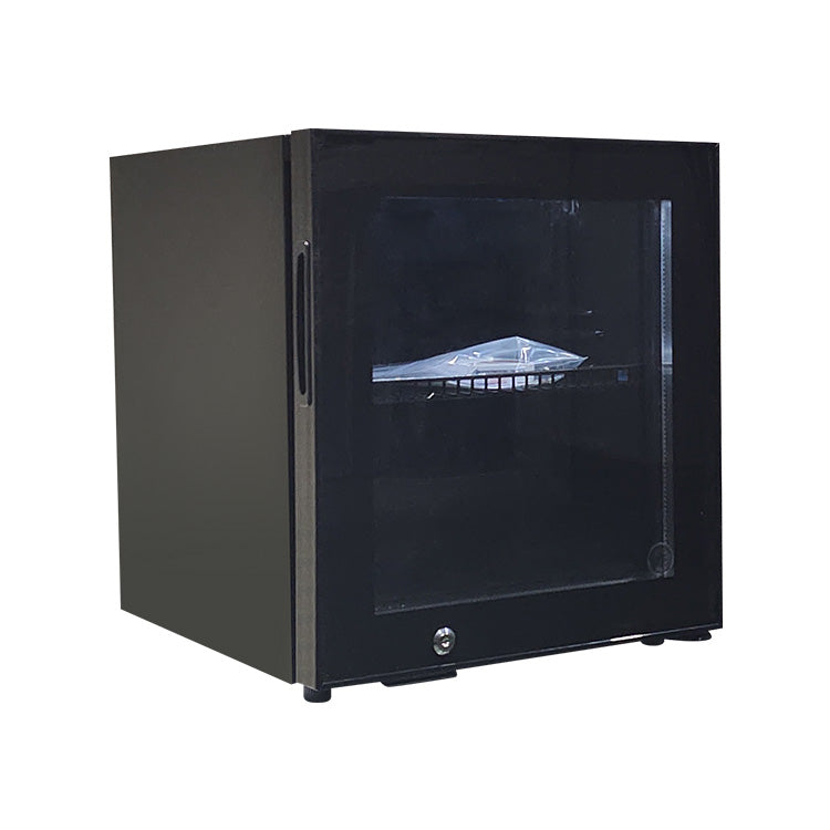 Transparent-Display Beverage Cooler — Digital Door Merchandiser