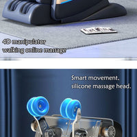 Vista previa de la imagen de 4D Zero-Gravity Full-Body Massage Chair with SL-Track Rollers
