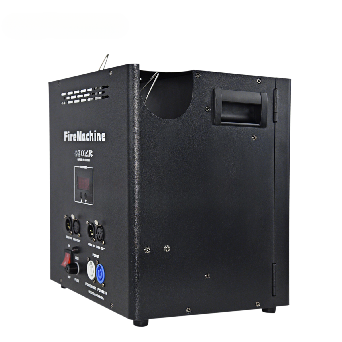 DMX512 Triple-Way Flame Machine — 200W Stage Fire Effect