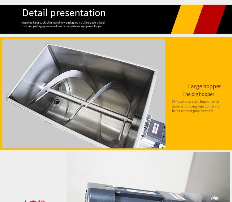 Semi-Automatic Piston Filling Machine — Heated Hopper & Agitator