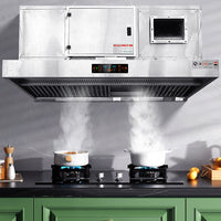 Wall-Mounted Commercial Range Hood — Stainless Steel, 6000 m³/h image preview