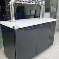 Commercial Draft Beer Dispenser — Air-Cooled Kegerator with Tap image preview