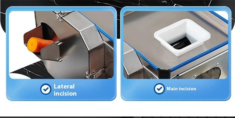Commercial Multi-Function Meat & Vegetable Cutter — 850W Slicer/Shredder