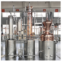 Commercial Reflux Column Still — Copper &amp; Stainless Distillation System image preview