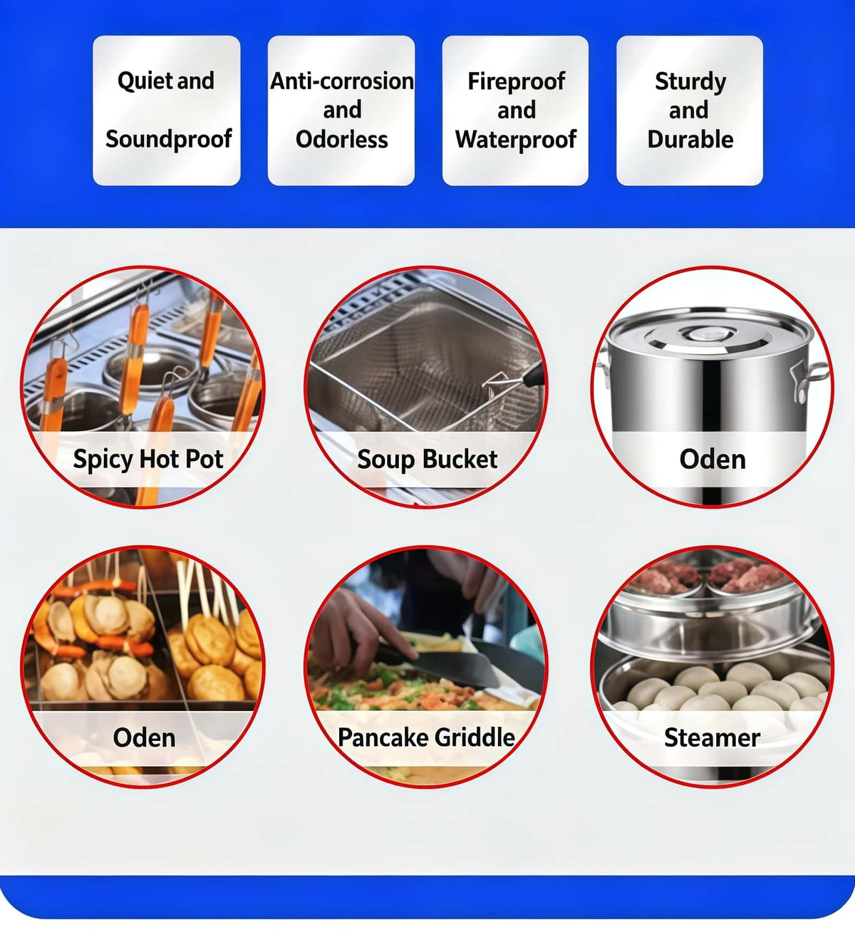 Commercial Mobile Food Trailer with Full Kitchen — BBQ & Bar