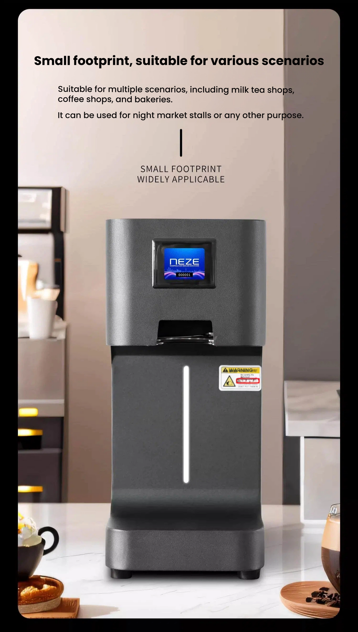 Automatic Can Sealing & Capping Machine