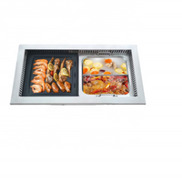 Commercial Electric Hot Pot &amp; BBQ Grill Table — 2-in-1 image preview